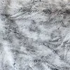 Image de Plaid gris à poils doux 130 x 160 cm