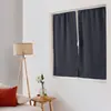 Image de Vitrage occultant gris foncé 60 x 120 cm