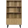 Image de Bibliothèque 2 portes en bois marron