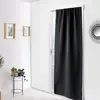 Image de Rideau de porte occultant noir 90 x 210 cm