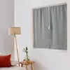 Image de Vitrage occultant gris clair 60 x 120 cm