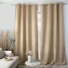 Image de Rideau occultant ignifugé beige 140 x 260 cm