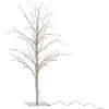 Image de Arbre nu + led métal blanc H57cm