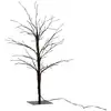 Image de Arbre nu + led métal noir H57cm