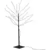 Image de Arbre nu + led métal noir H100,5cm
