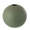 Image de Vase boule céramique verte H17cm