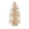 Image de Sapin de noël en bois blanc 12x12x23 cm