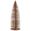 Image de Sapin de noël en bois marron 50x50x140 cm