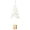 Image de Sapin de noël en métal blanc 19x7.5x52 cm