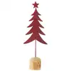 Image de Sapin de noël en métal rouge 17.5x8x49 cm