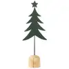 Image de Sapin de noël artificiel en métal vert 14.5x7x40 cm