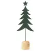 Image de Sapin de noël artificiel en métal vert 17.5x8x49 cm