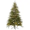 Image de Sapin de noël artificiel vert foncé avec 1600 led h.190 cm