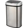 Image de Poubelle de cuisine automatique acier inoxydable silver 58l