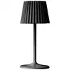 Image de Lampe de table sans fil acier noir h30cm