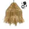 Image de Suspension solaire jacinthe d'eau beige d44 cm