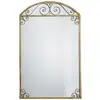 Image de Miroir arche en métal doré