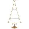 Image de Sapin décoratif en métal doré