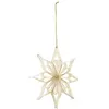 Image de Décoration fleur papier pliable - blanc