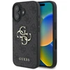 Image de Guess Coque 4G Metal Logo Backcover Apple iPhone 16 - Noir