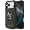 Image de Guess Coque 4G Metal Logo Backcover Apple iPhone 17 Pro - Noir