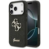 Image de Guess Coque 4G Metal Logo Glitter Apple iPhone 17 Pro - Noir
