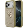 Image de Guess Coque Big 4G Logo Grained pour Apple iPhone 17 Pro Max - Doré