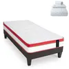 Image de Prêt à dormir matelas mémoire h24 sommier 90x190