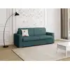 Image de Canapé convertible polyester 4 places bleu