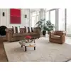 Image de Ensemble canapé fauteuil microfibre marron