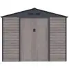 Image de Cabane de jardin acier gris anthracite