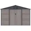 Image de Cabane de jardin acier gris anthracite