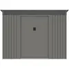 Image de Cabane de jardin acier gris