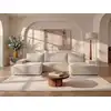 Image de Canapé convertible velours 7 places beige