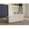 Image de Pouf velours beige