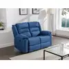 Image de Canapé relaxation polyester 2 places bleu