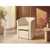 Image de Fauteuil droit simili beige