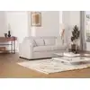 Image de Canapé convertible velours 4 places beige