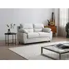 Image de Canap © fixe polyester 2 places beige