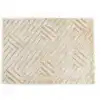 Image de Tapis de salon polyester crème 160x230 cm