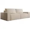 Image de Canapé convertible 4 places beige
