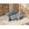 Image de Canapé d'angle nylon 4 places gris