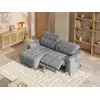 Image de Canapé d'angle nylon 4 places gris