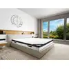 Image de Matelas classique polyester blanc 160 x 200