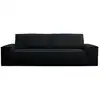 Image de Canapé convertible velours 4 places noir