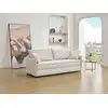 Image de Canapé convertible polyester 3 places beige