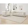 Image de Ensemble canap © fauteuil polyester blanc