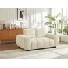 Image de Canapé fixe polyester 2 places beige