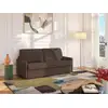 Image de Canapé convertible polyester 3 places marron