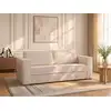 Image de Canapé convertible polyester 3 places beige